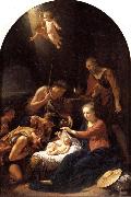 Adriaen van der werff The Adoration of the Shepherds oil painting reproduction